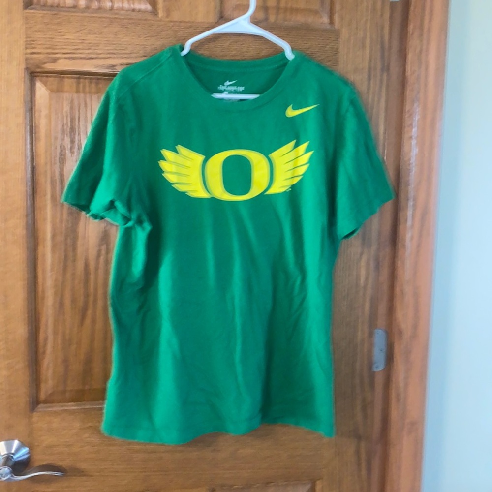 Oregon Ducks University of Oregon Green Tee Nike